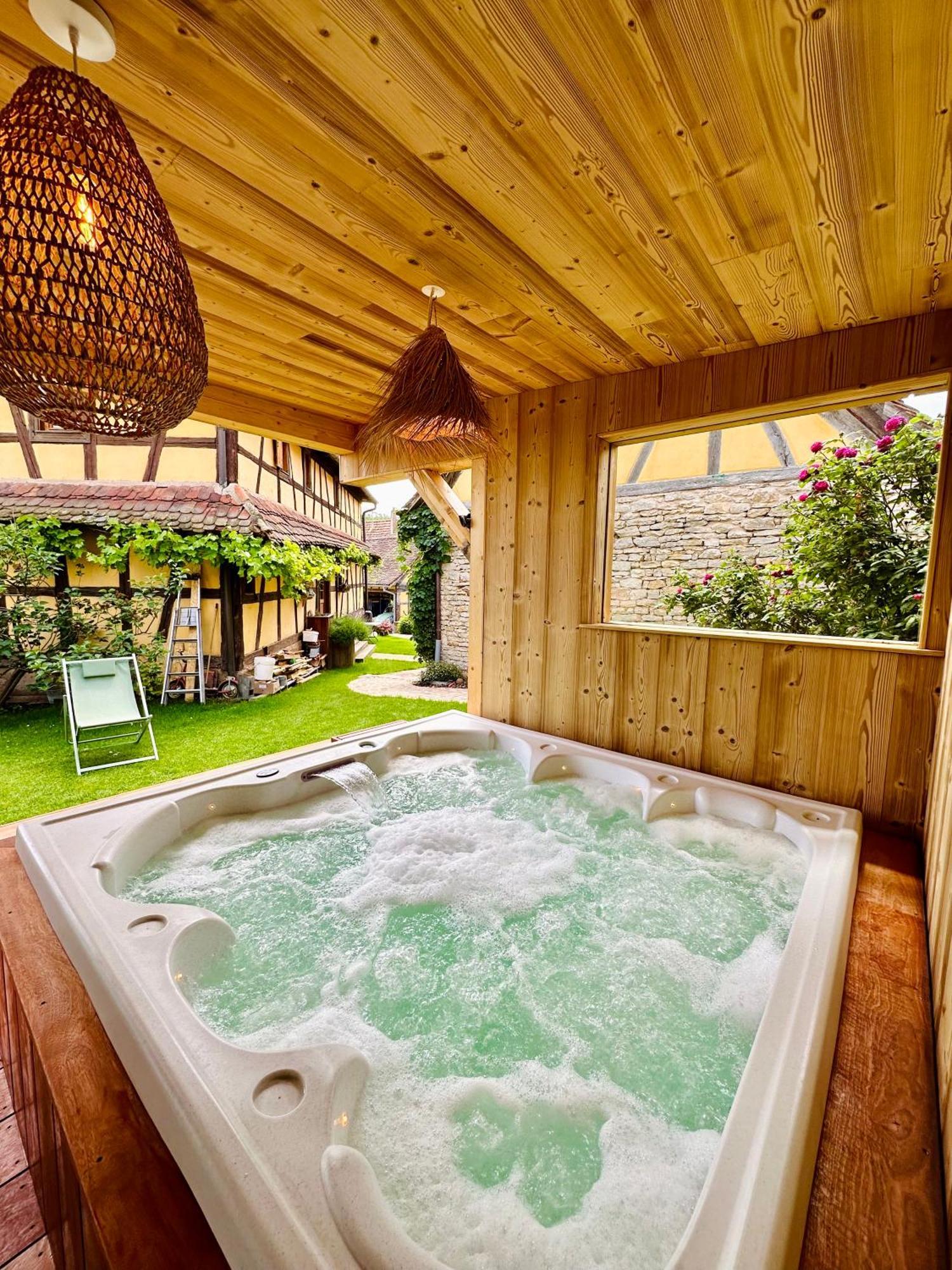 Gite Le Chut - Piscine & Jacuzzi - 11 A 14 Personnes Rangen エクステリア 写真